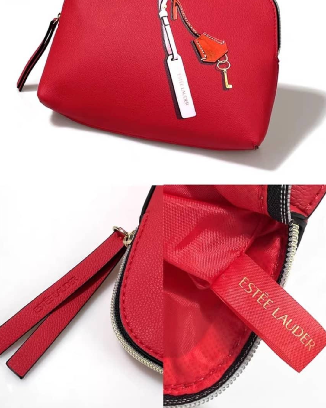 Estee Lauder Red Makeup Pouch Best Buy World Philippines