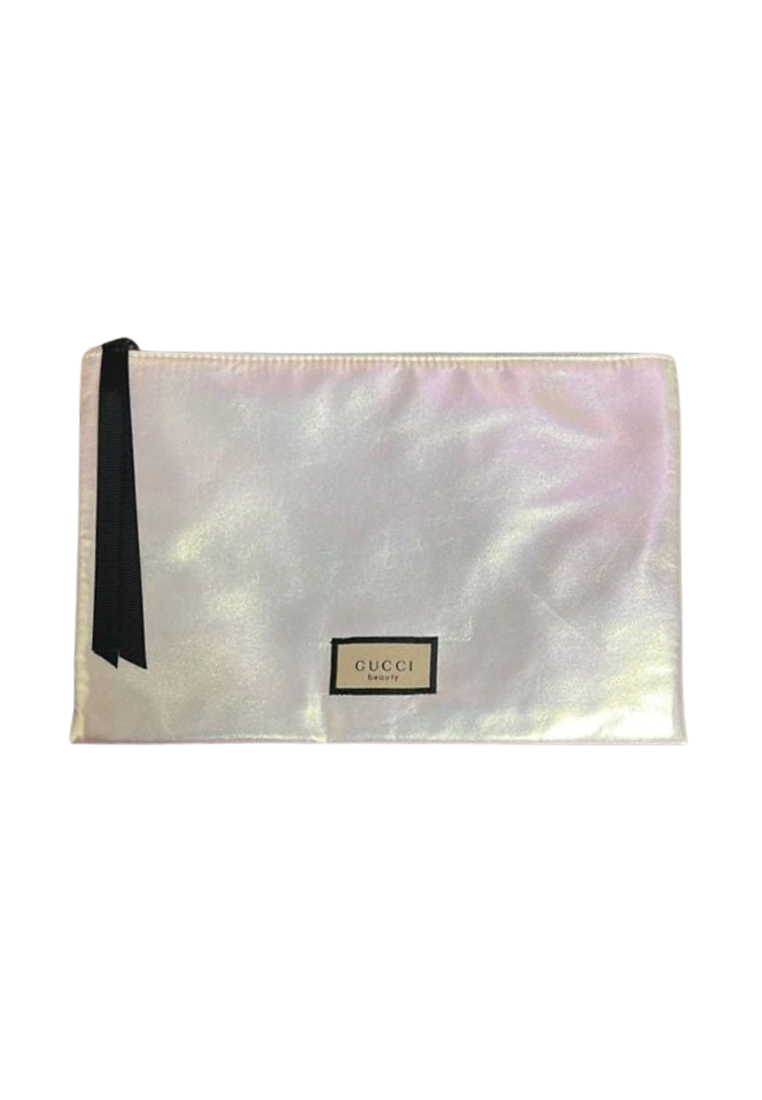 Gucci Pearl White Travel Pouch