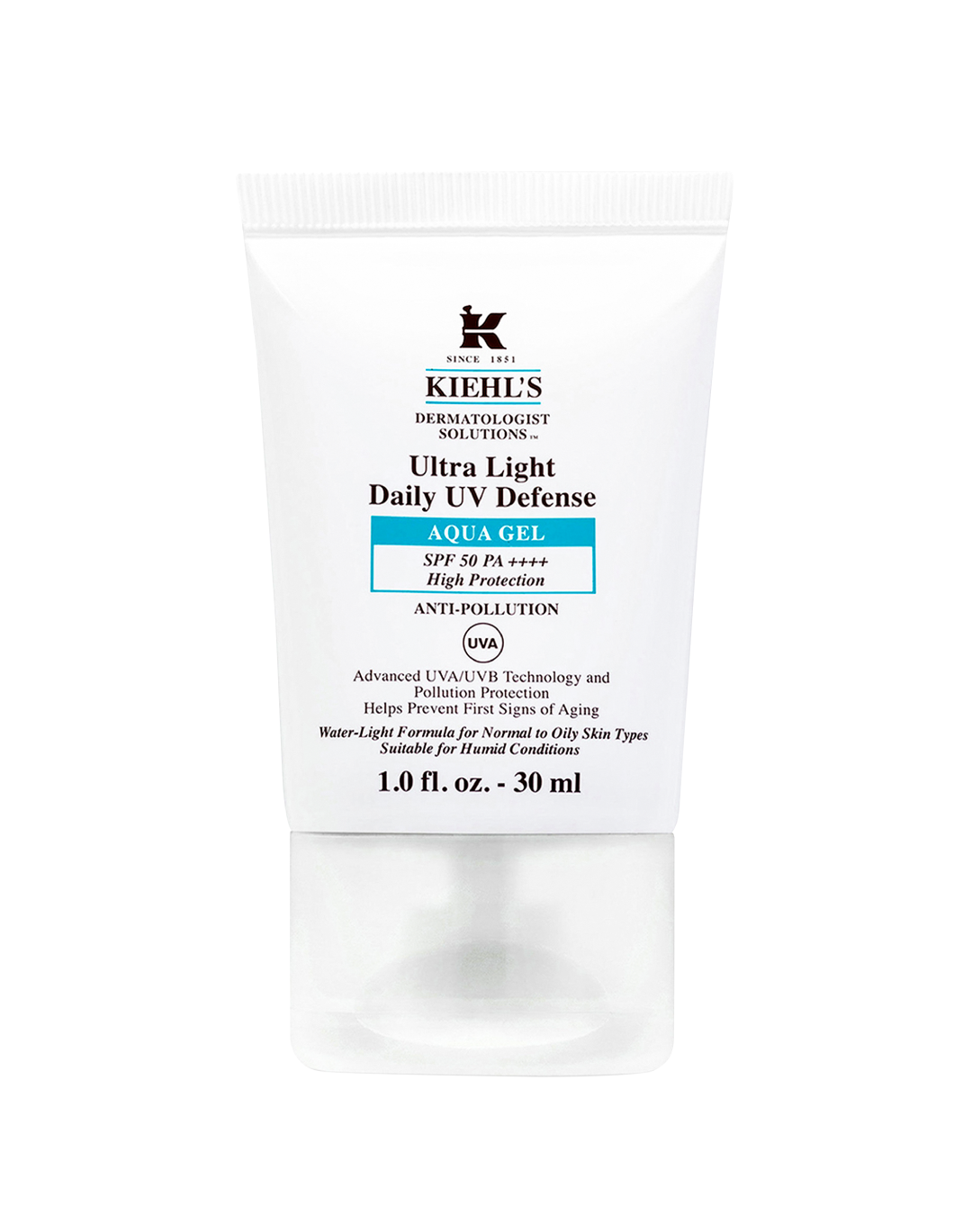 Kiehl's Ultra Light Daily UV Defense Aqua Gel SPF50 PA++++ (30ml) - Best Buy World Philippines